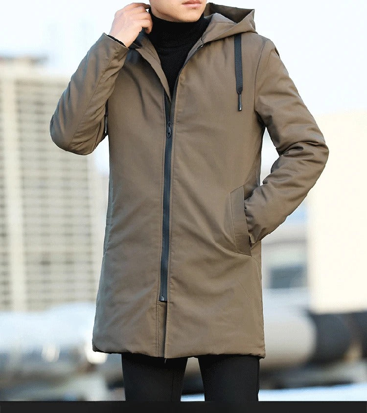 Waterproof comfortable parka winter men coat jacket