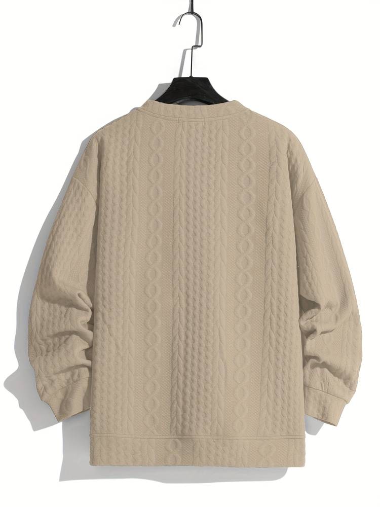 Versatile winter jumper for men