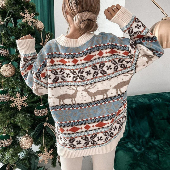 Warm and comfortable women's Christmas jumper