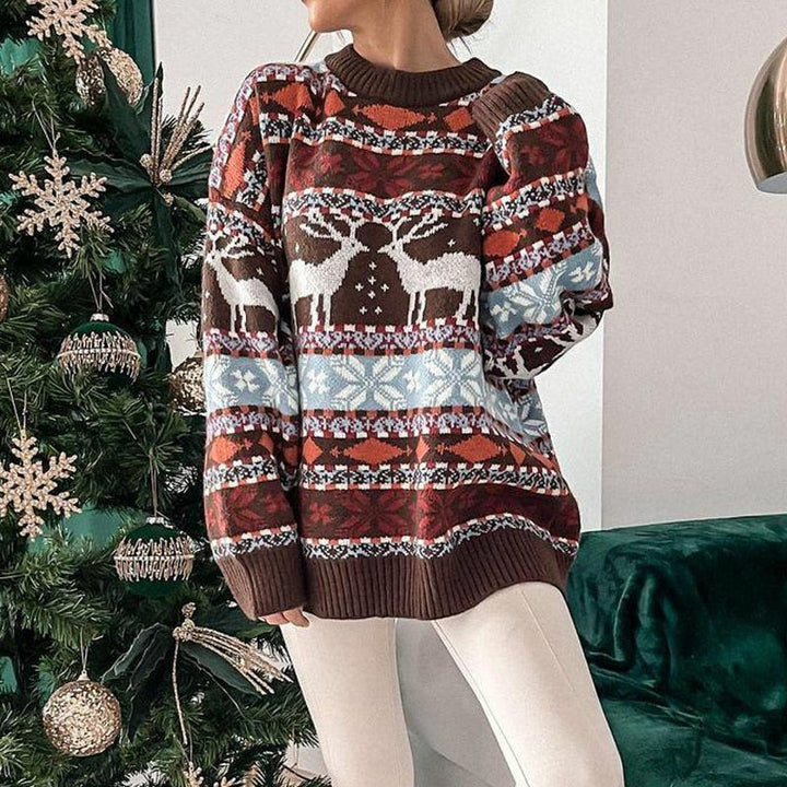 Warm and comfortable women's Christmas jumper