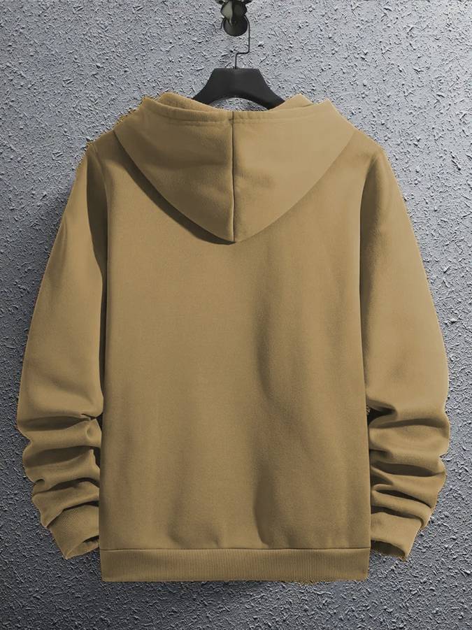 Casual Hoodie with Letters for Men