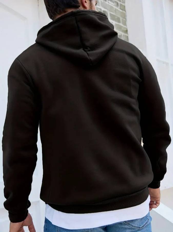 Casual Hoodie with Letters for Men