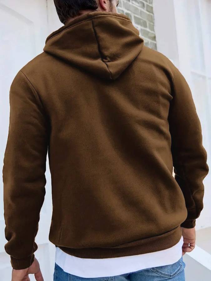 Casual Hoodie with Letters for Men