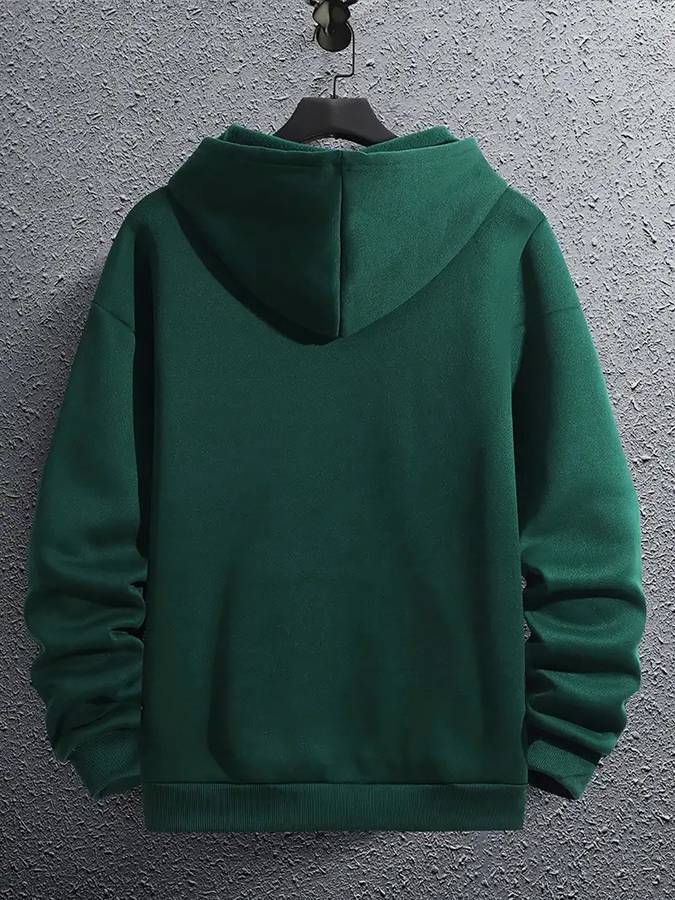 Casual Hoodie with Letters for Men