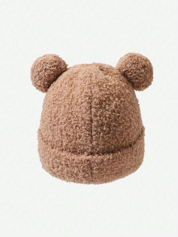 Warm teddy winter hat