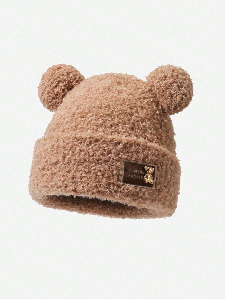 Warm teddy winter hat