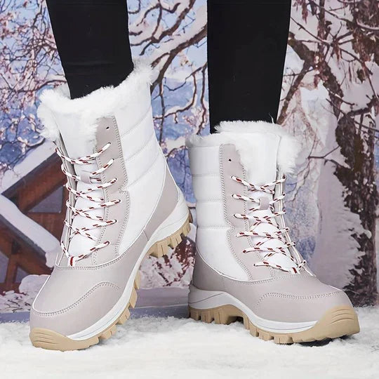 Waterproof winter boots for women