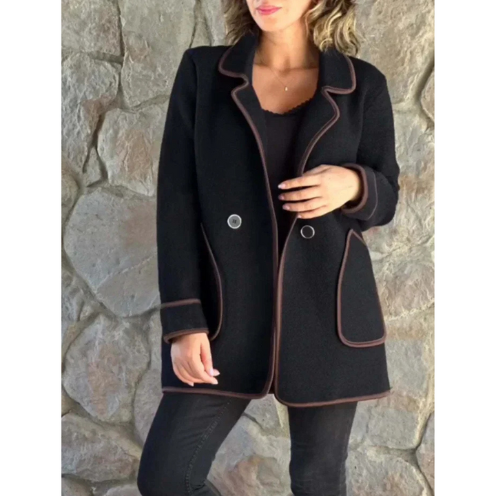 Women's casual warm blazer