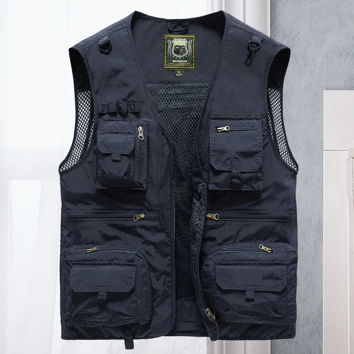 Men's tactical waistcoat