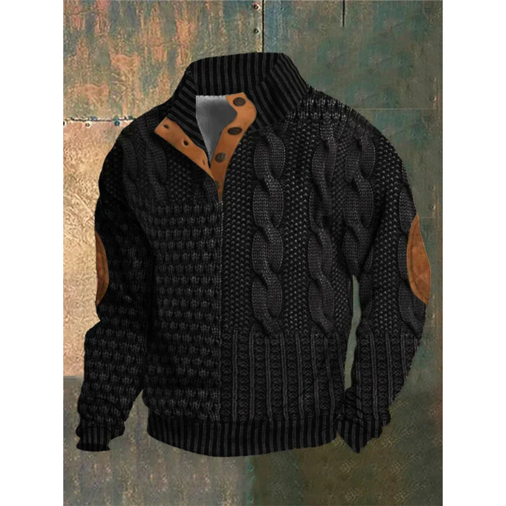 Men's long sleeve winter jumper