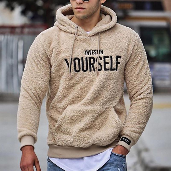 Men's comfortable warm hoodie