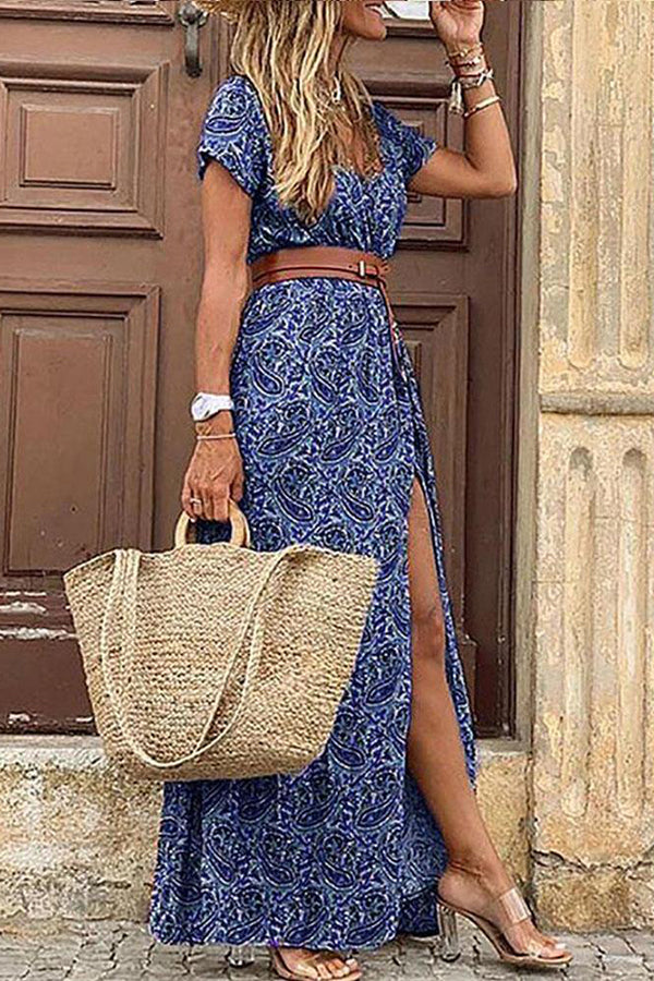 Celine | Boho Printed Maxi Dress