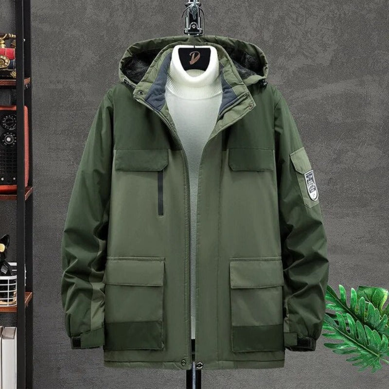 Waterproof winter jacket for men