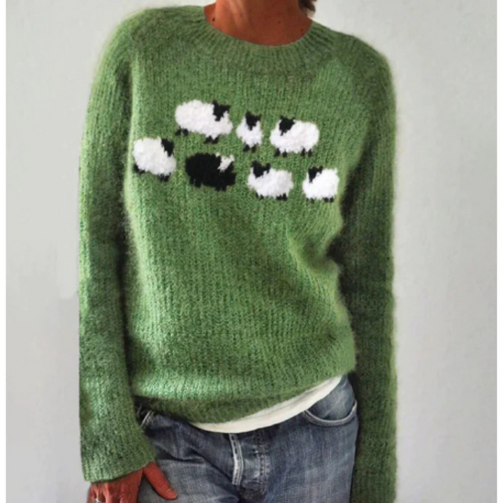 Ladies Knitted Winter Sweater