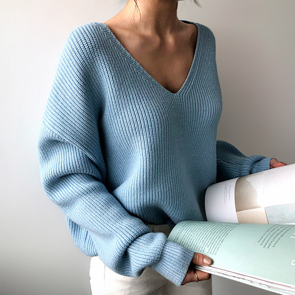 Soft Knitted Women's Sweater