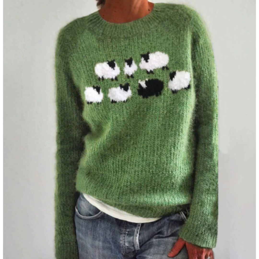 Ladies Knitted Winter Sweater