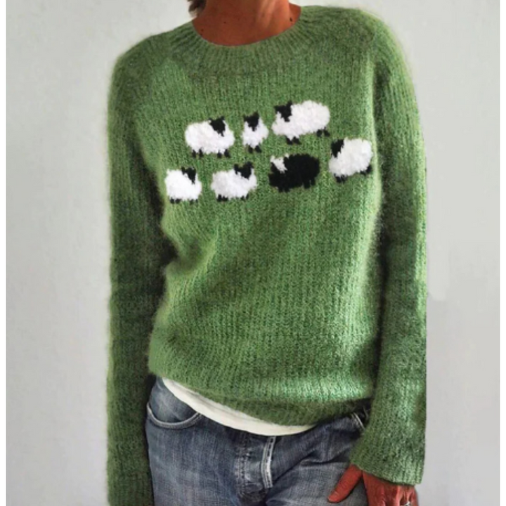 Ladies Knitted Winter Sweater