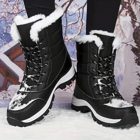 Waterproof winter boots for women