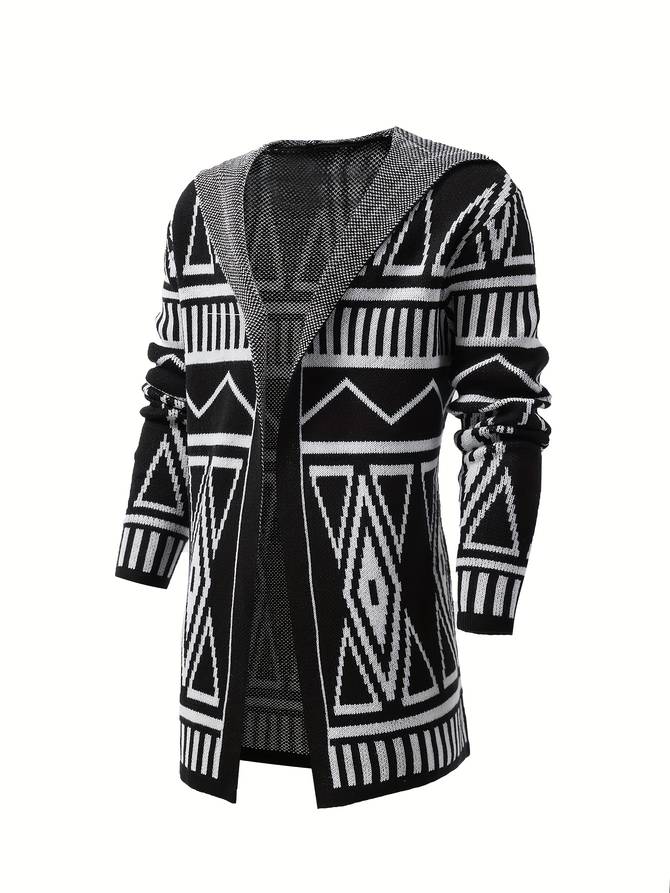 Retro style cardigan for men