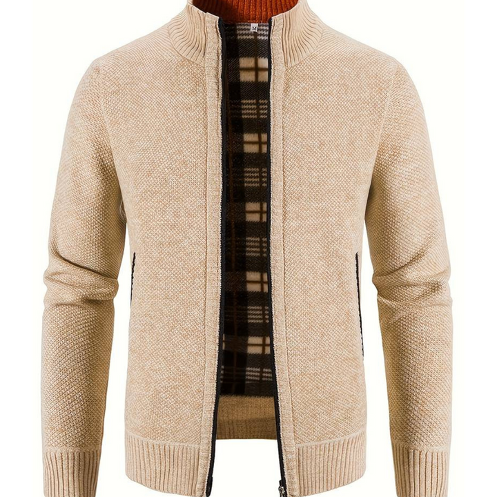 Men's Zip-up Cardigan