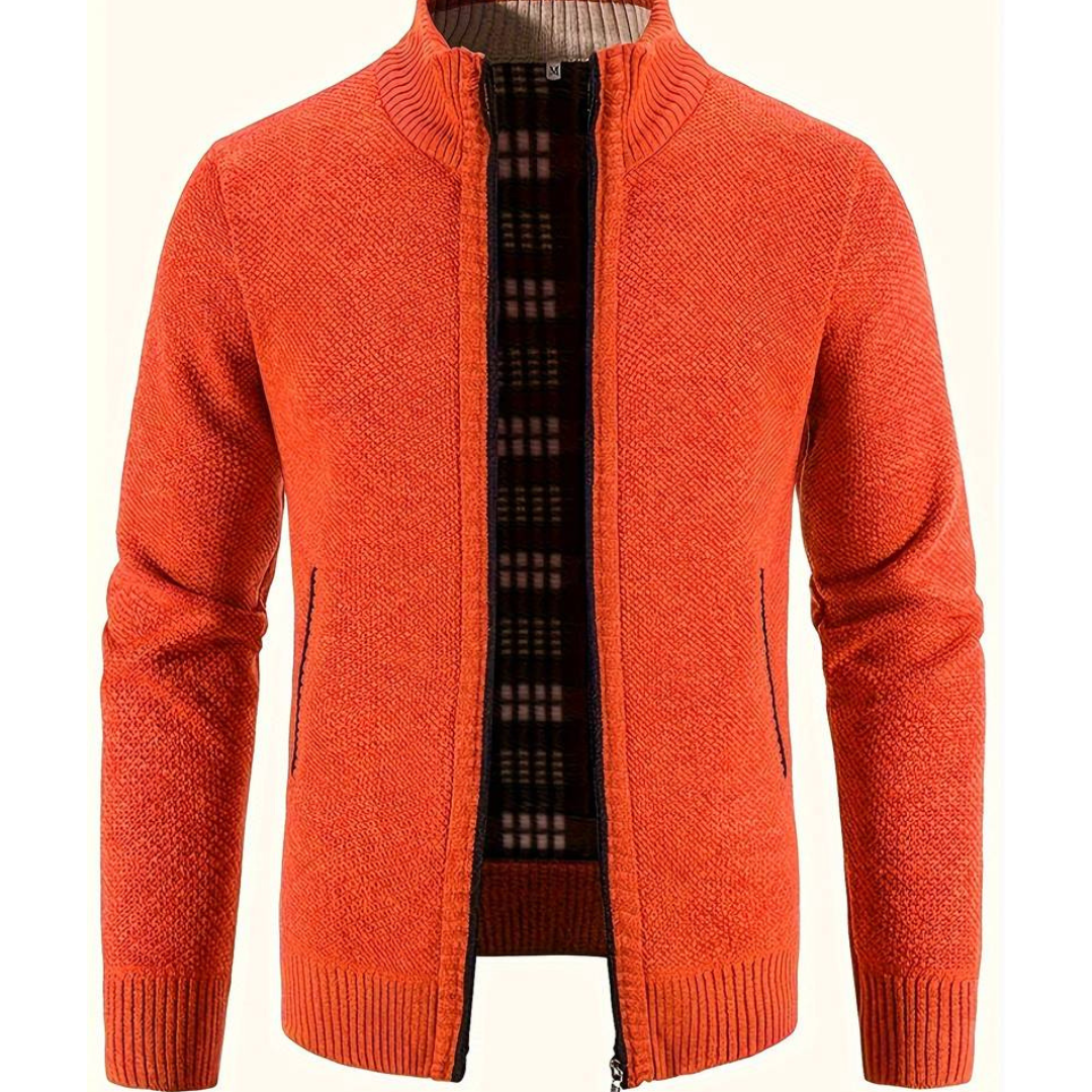 Men's Zip-up Cardigan