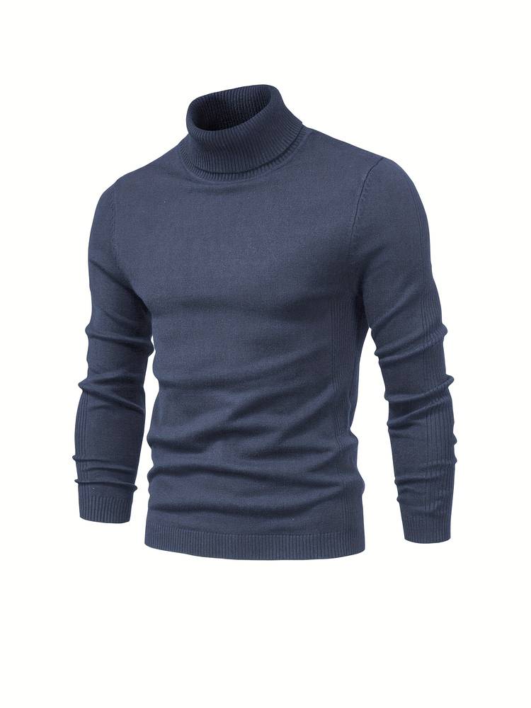 Men's Winter Turtleneck Sweater