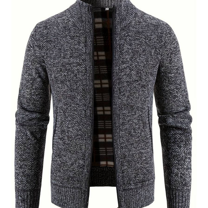 Men's Zip-up Cardigan