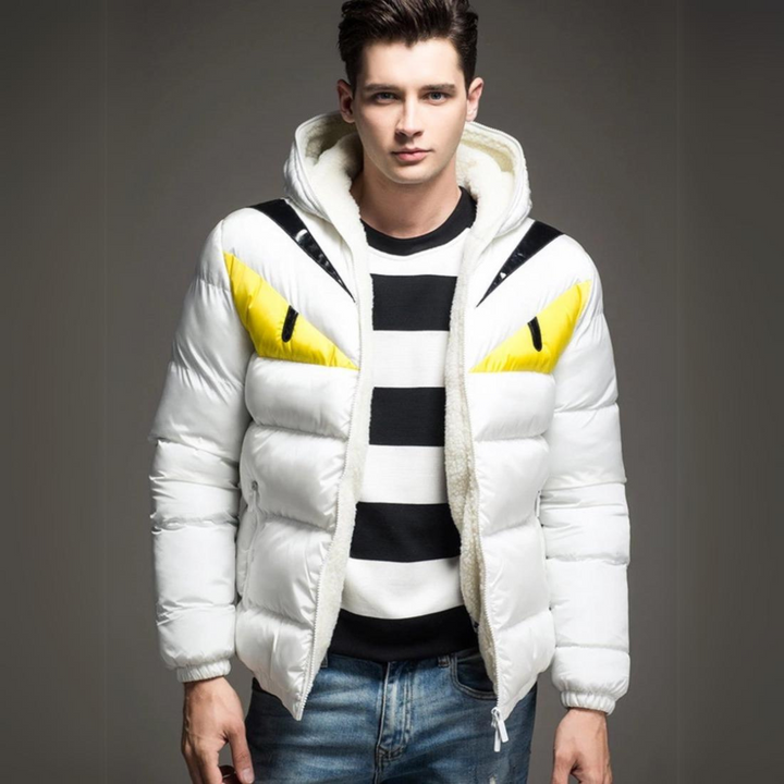 Men's warm winter padded jacket