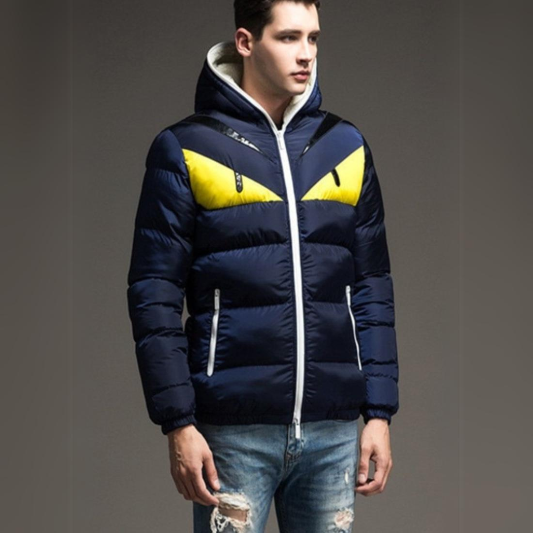 Men's warm winter padded jacket