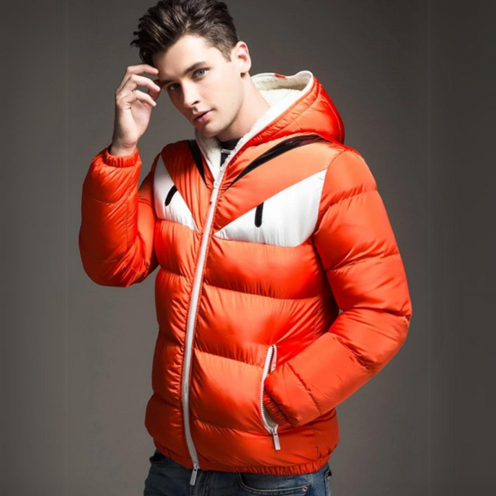 Men's warm winter padded jacket