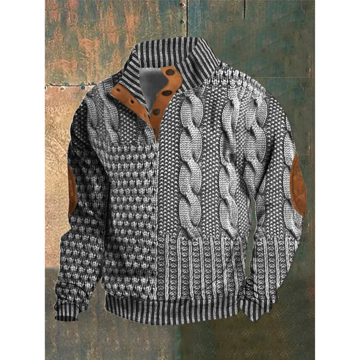 Men's long sleeve winter jumper