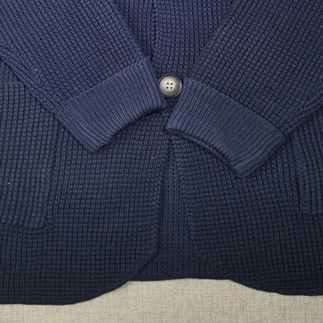 Men's elegant cardigan with front pockets