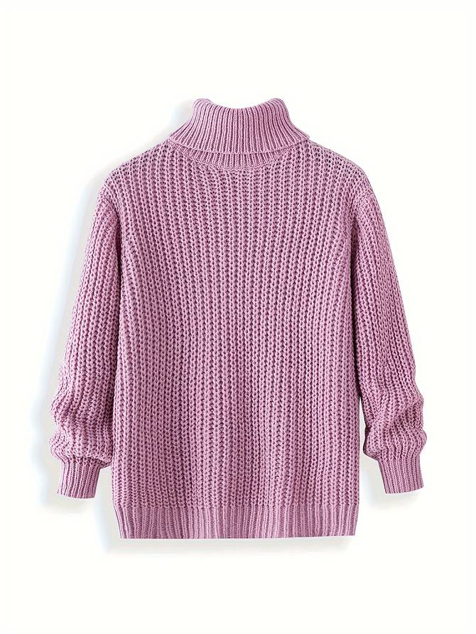 Warm turtleneck jumper for men