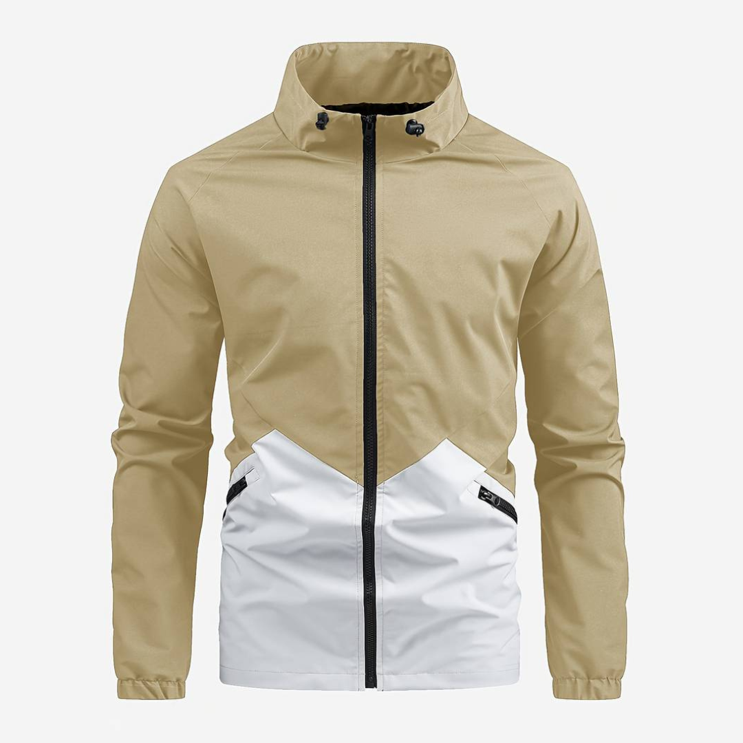 Casual fall windbreaker for men