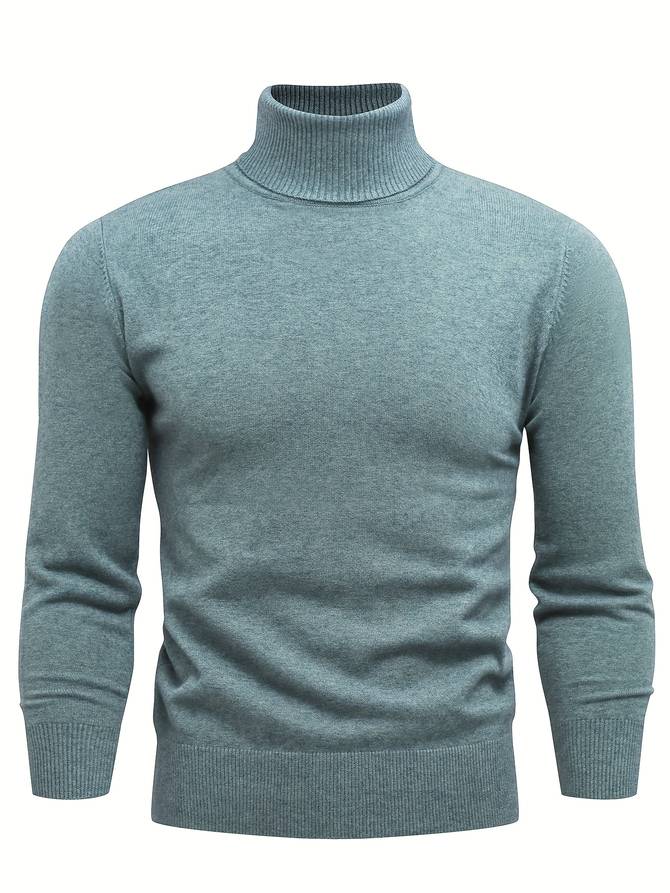 Casual Knitted Turtleneck for Men