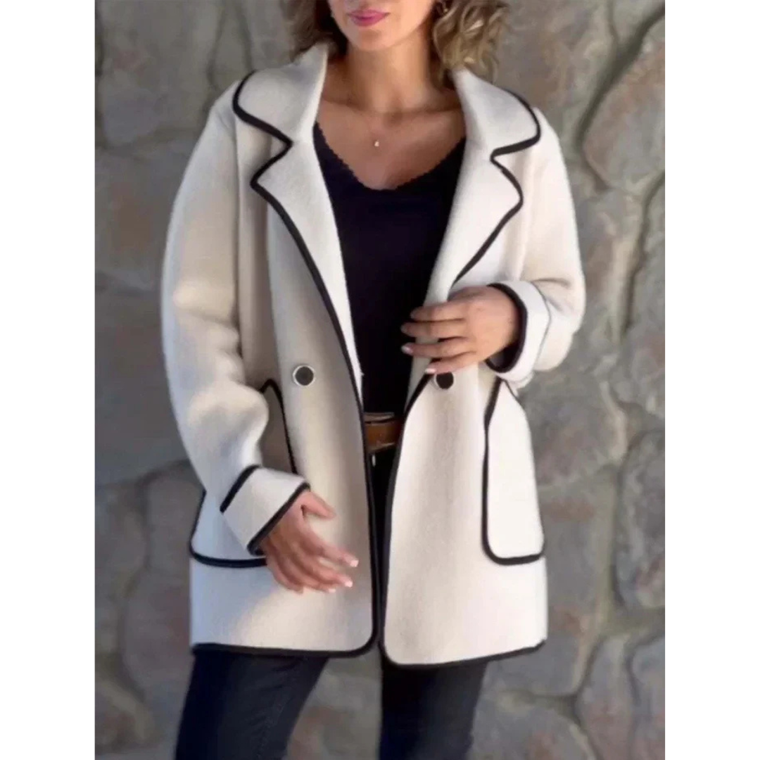 Women's casual warm blazer