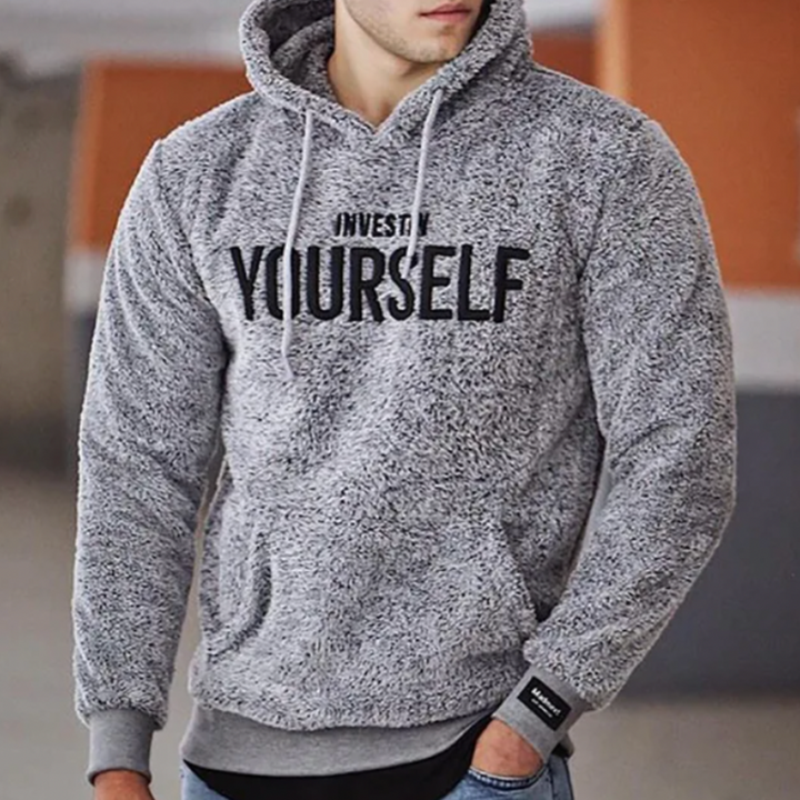 Men's comfortable warm hoodie