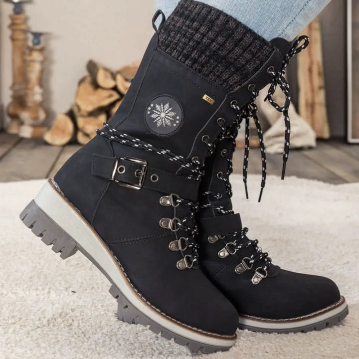 Winter boots for women - supporting and warmth