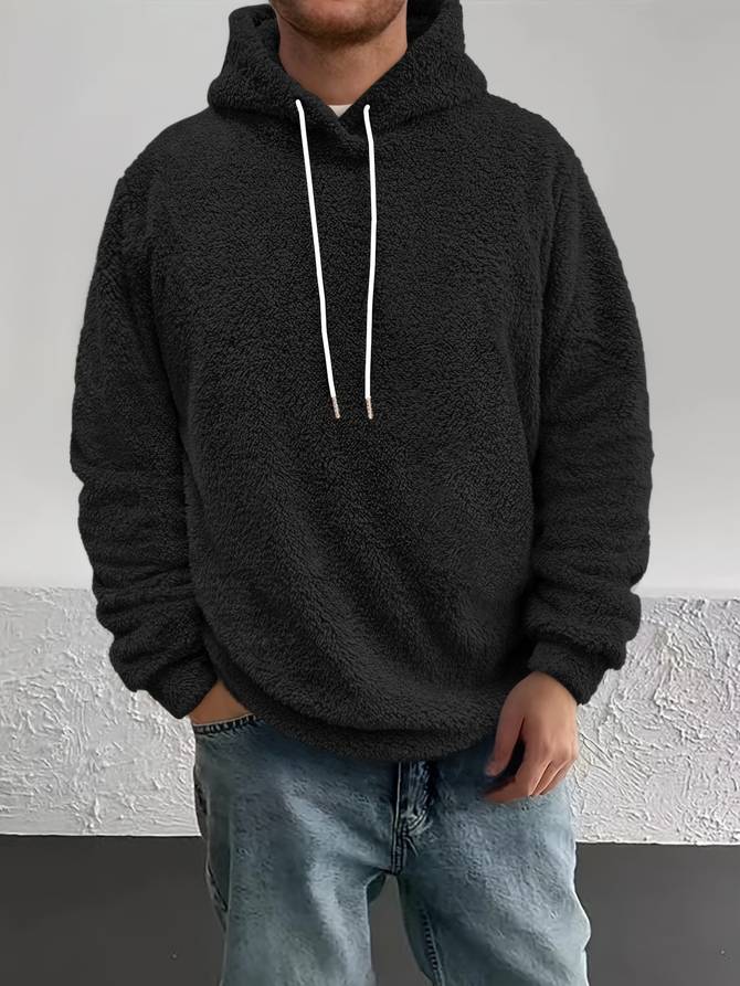 Casual fluffy hoodie for Men