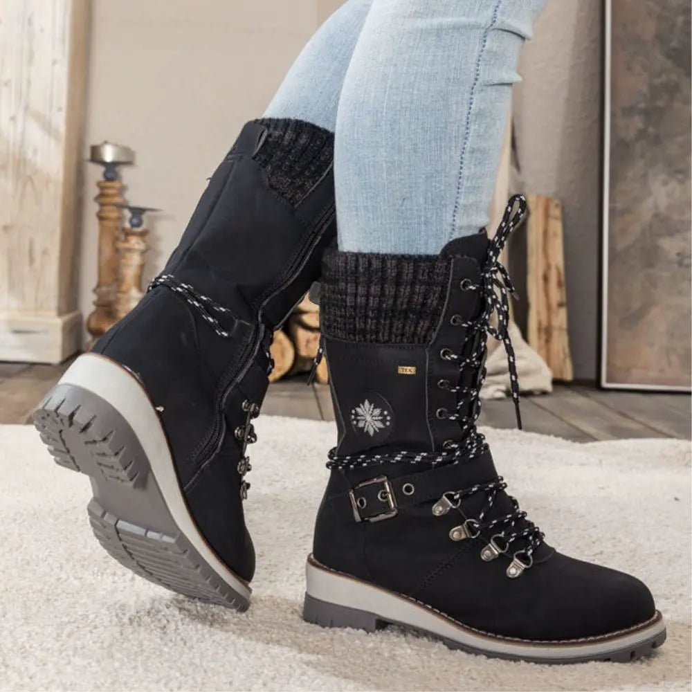 Winter boots for women - supporting and warmth