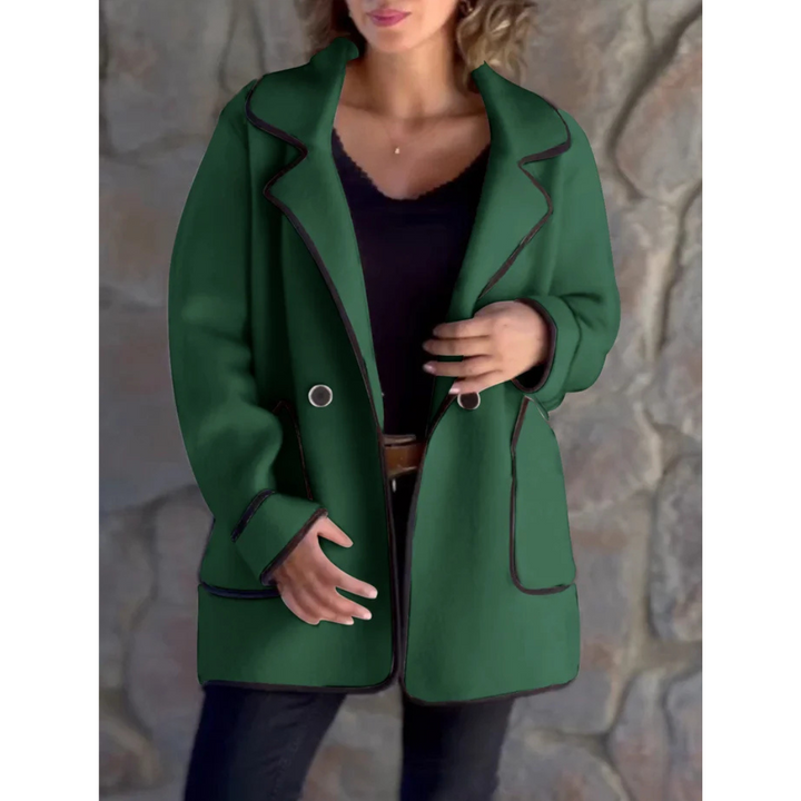 Women's casual warm blazer