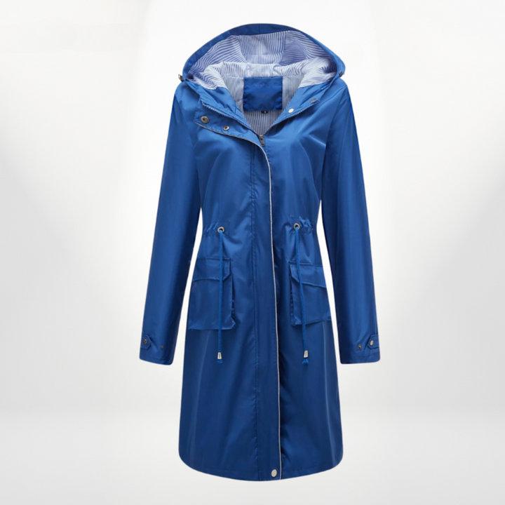 Women's stylish waterproof trenchcoat