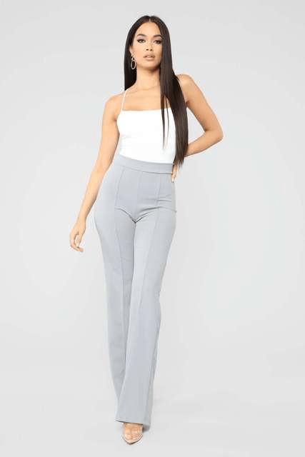 Women's High Waist Flared pants