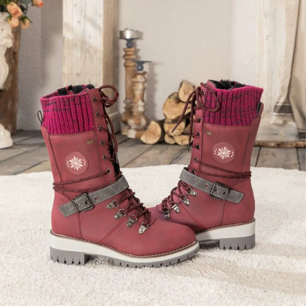 Winter boots for women - supporting and warmth