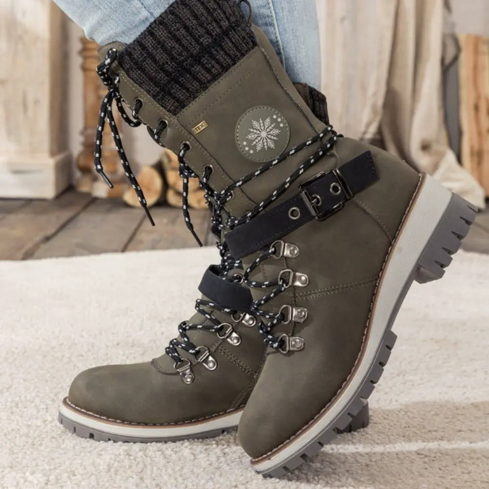 Winter boots for women - supporting and warmth