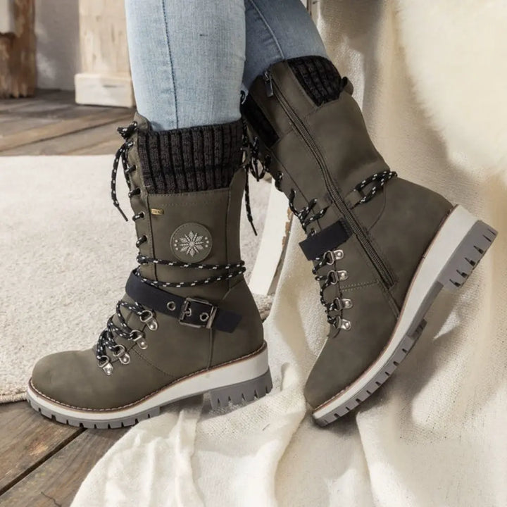 Winter boots for women - supporting and warmth