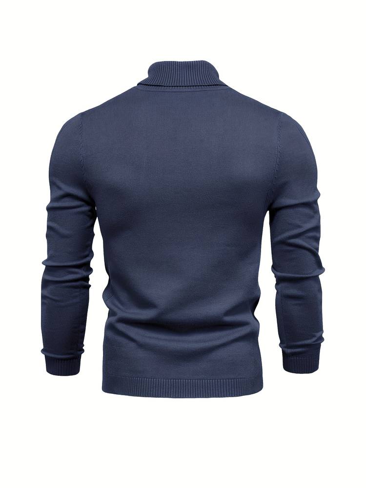 Men's Winter Turtleneck Sweater