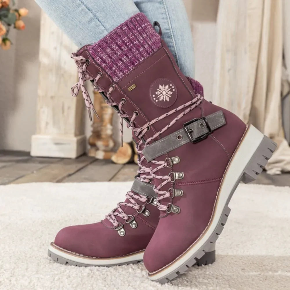 Winter boots for women - supporting and warmth