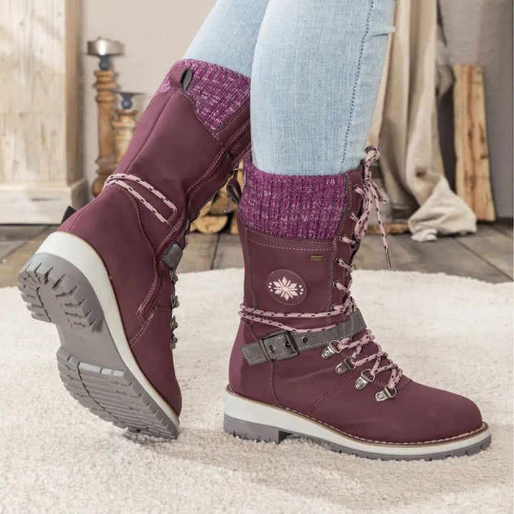 Winter boots for women - supporting and warmth