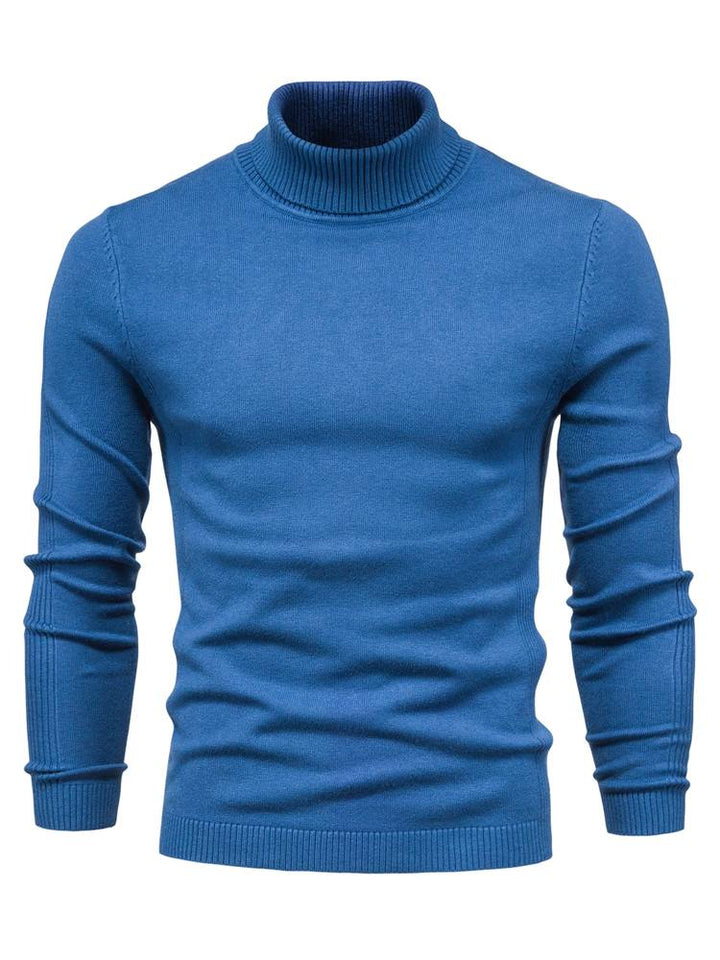 Men's Winter Turtleneck Sweater